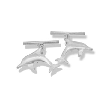 Silver Dolphin Cufflinks