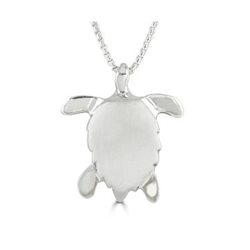 Silver Turtle Pendant