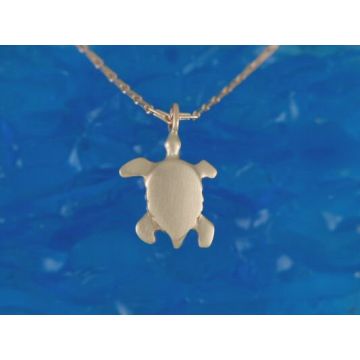 Gold Small Turtle on Hayseed Chain