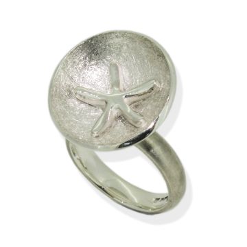 Silver Starfish Rockpool Ring